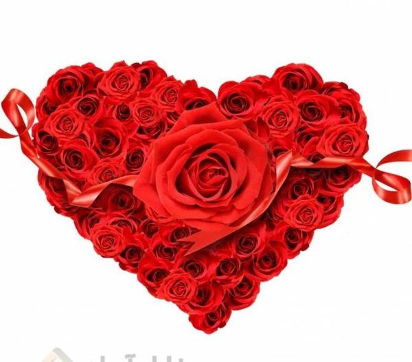 عکس گل قلب پروفایل