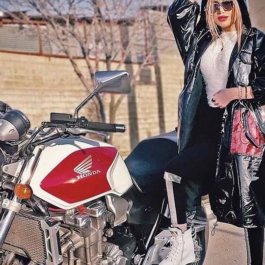 عکس موتور دخترونه