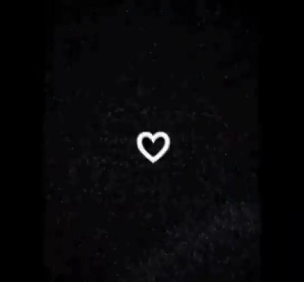 عکس صفحه سیاه قلب شکسته