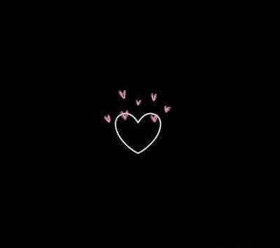 عکس صفحه سیاه قلب شکسته