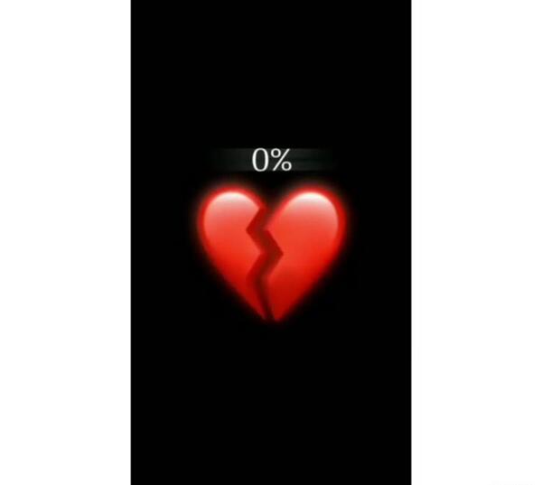 عکس ایموجی قلب شکسته