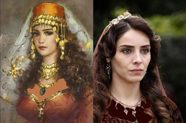 عکس واقعی فیروزه در حریم سلطان