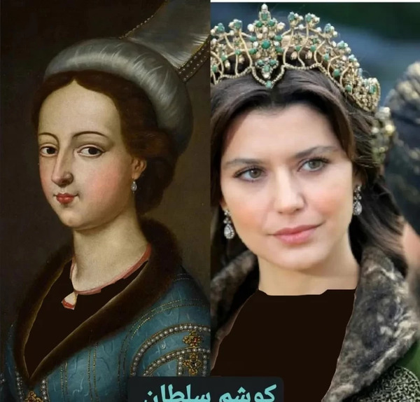 عکس واقعی فیروزه در حریم سلطان
