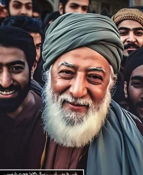 عکس حرم امام رضا توسط هوش مصنوعی