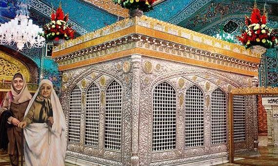 عکس با کیفیت حرم امام رضا برای فتوشاپ