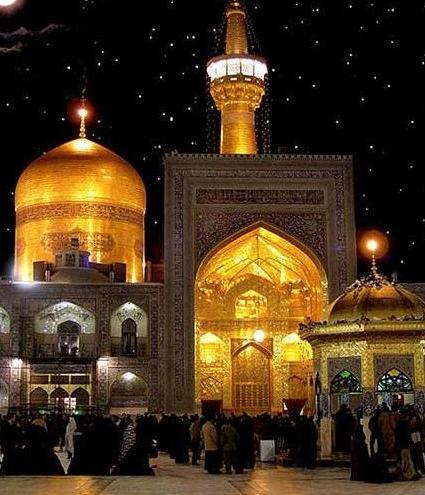 عکس با کیفیت حرم امام رضا برای فتوشاپ