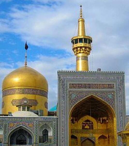 عکس با کیفیت حرم امام رضا برای فتوشاپ