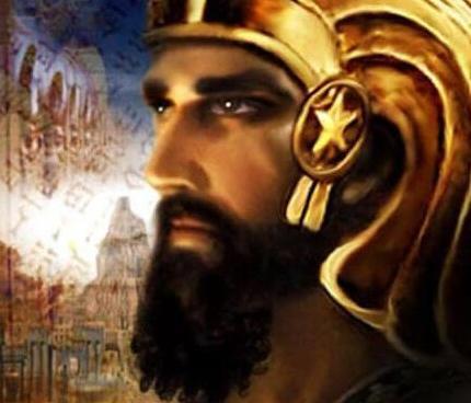 عکس واقعی کوروش کبیر و همسرش