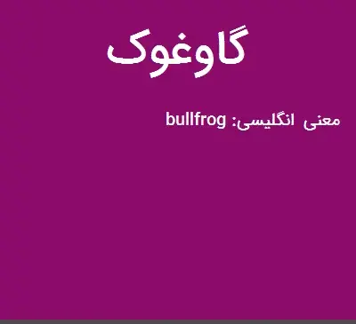 عکس گاوغوک