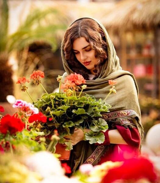 حجاب دختر دخترونه عکس گل برای پروفایل