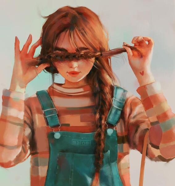 عکس پروفایل دخترونه کیوت کره ای کارتونی