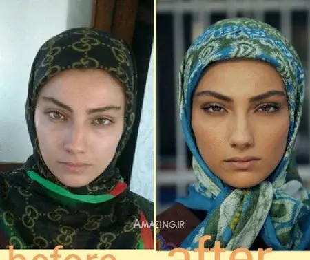 عکس بدون گریم محیا دهقانی