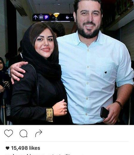 عکس بی حجابی محیا دهقانی