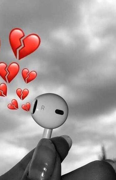 نقاشی فانتزی عکس قلب شکسته