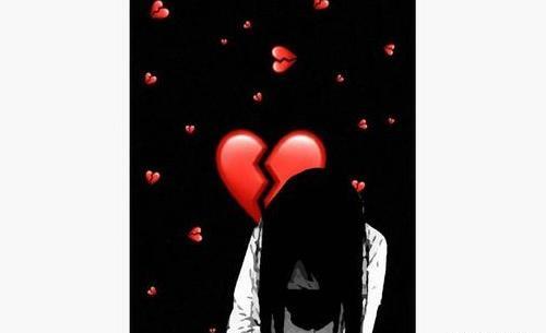 نقاشی فانتزی عکس قلب شکسته