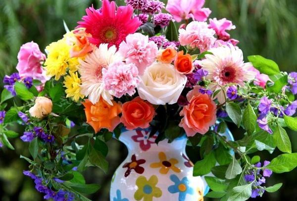 عکس گلدان گل برای پروفایل