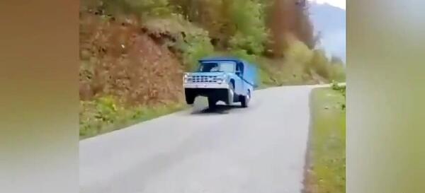عکس نیسان آبی کمپرسی