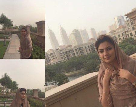 عکس مادر محیا دهقانی