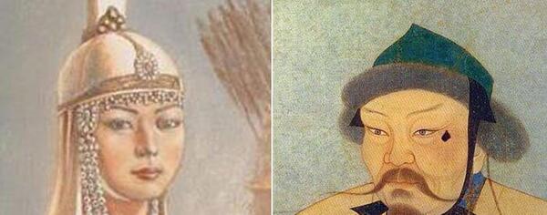 عکس واقعی چنگیز خان مغول