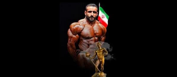 عکس هادی چوپان با مدال