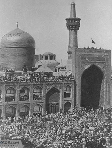عکس قدیمی از حرم امام رضا