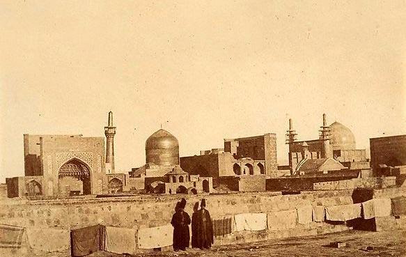 عکس قدیمی از حرم امام رضا