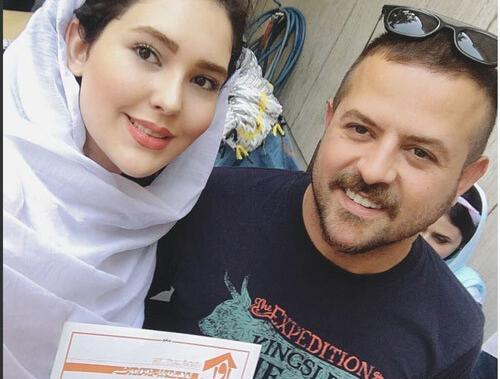 عکس نیکی میربها در نیسان ابی