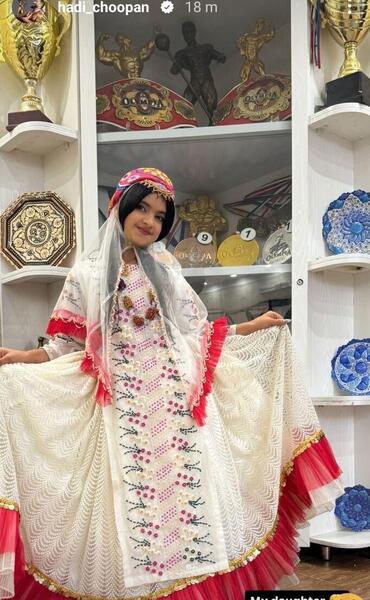 عکس هادی چوپان با لباس