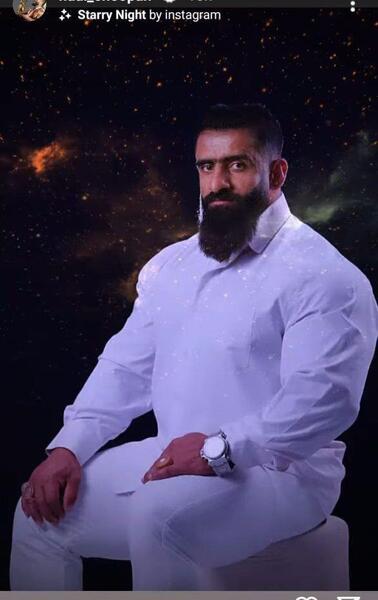 عکس هادی چوپان با لباس