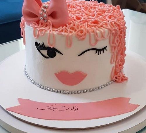 عکس عکس کیک تولد دخترانه