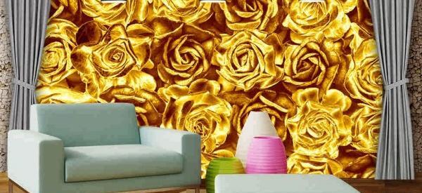 عکس گل طلایی برای پروفایل
