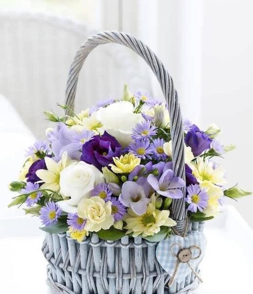 عکس سبد گل زیبا برای پروفایل