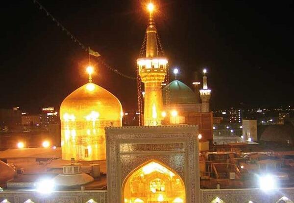 عکس حرم امام رضا برای پس زمینه موبایل