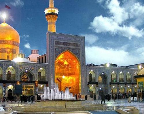 عکس حرم امام رضا در روز عرفه