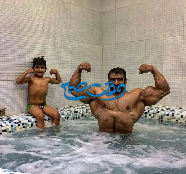 عکس هادی چوپان و زنش