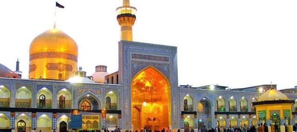 عکس حرم امام رضا در سال ۱۵۰۰