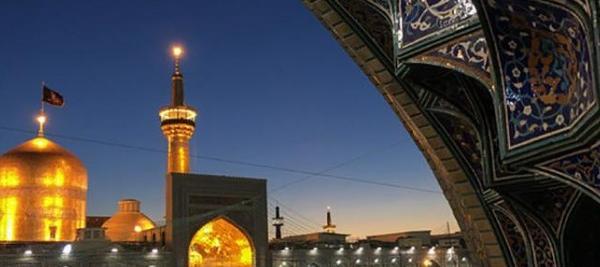 عکس حرم امام رضا در سال ۱۵۰۰