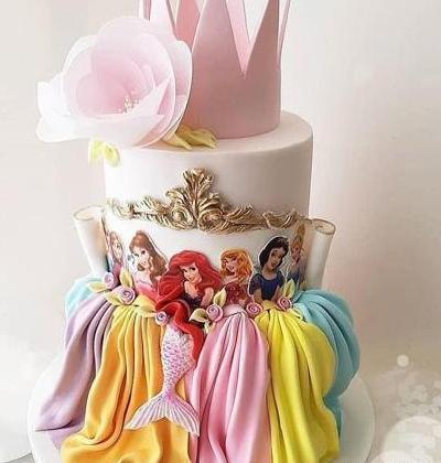 عکس کیک تولد دخترانه خوشگل