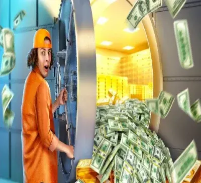 عکس گاوصندوق پول