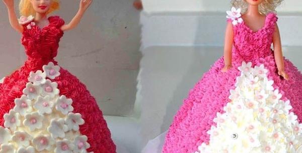 عکس های کیک تولد دخترانه عروسکی
