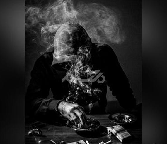 عکس پروفایل دخترونه لاتی با سیگار