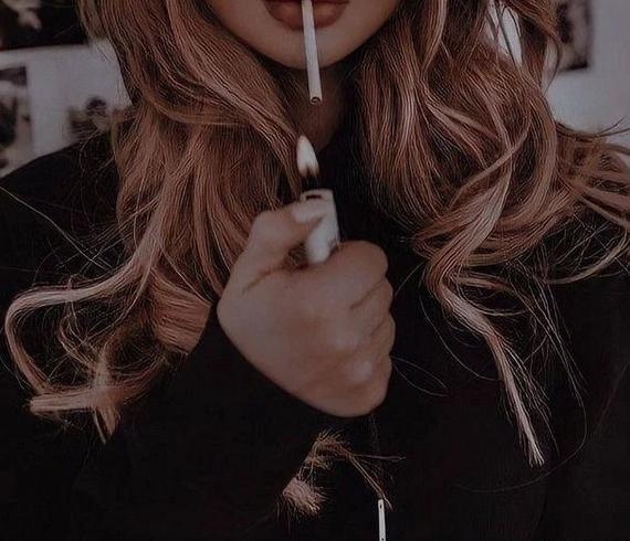 عکس پروفایل دخترونه لاتی با سیگار