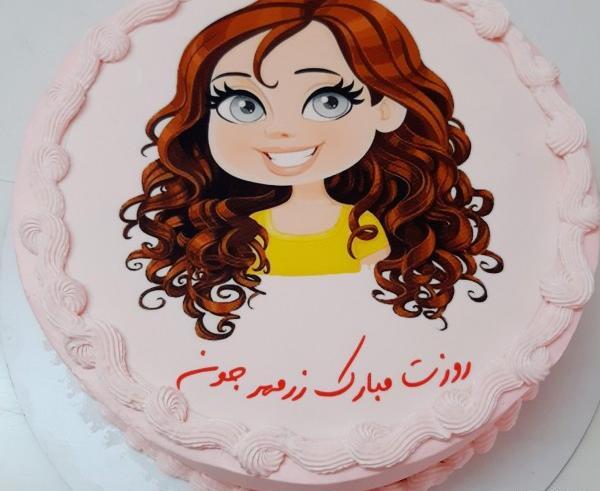 عکس کیک تولد دخترانه نودی