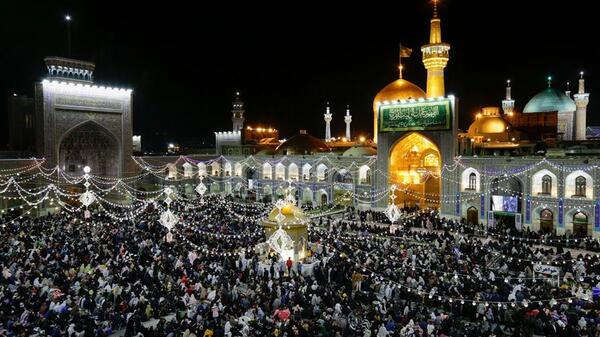 عکس حرم امام رضا محرم ۱۴۰۲