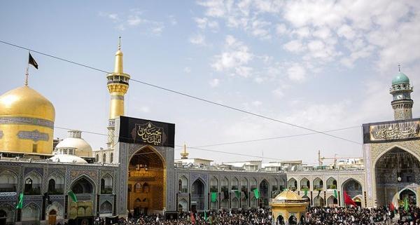 عکس حرم امام رضا محرم ۱۴۰۲