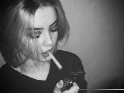 عکس پروفایل دخترونه لاتی سیگاری