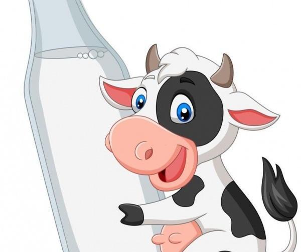 عکس گاو خنده دار کارتونی