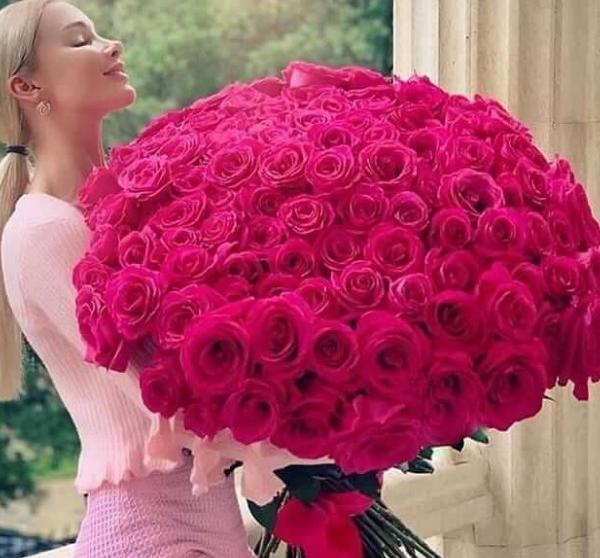 عکس گل برای پروفایل واتساپ با متن