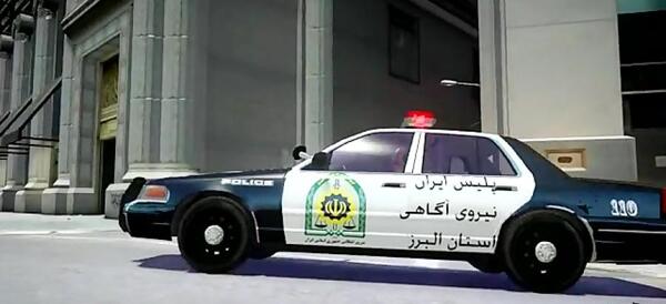 عکس ماشین پلیس واقعی
