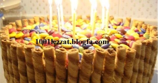 عکس کیک قلب شکسته